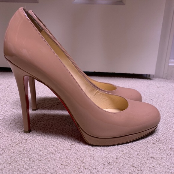 Christian Louboutin Simple Patent Platform Pump - Picture 2 of 8